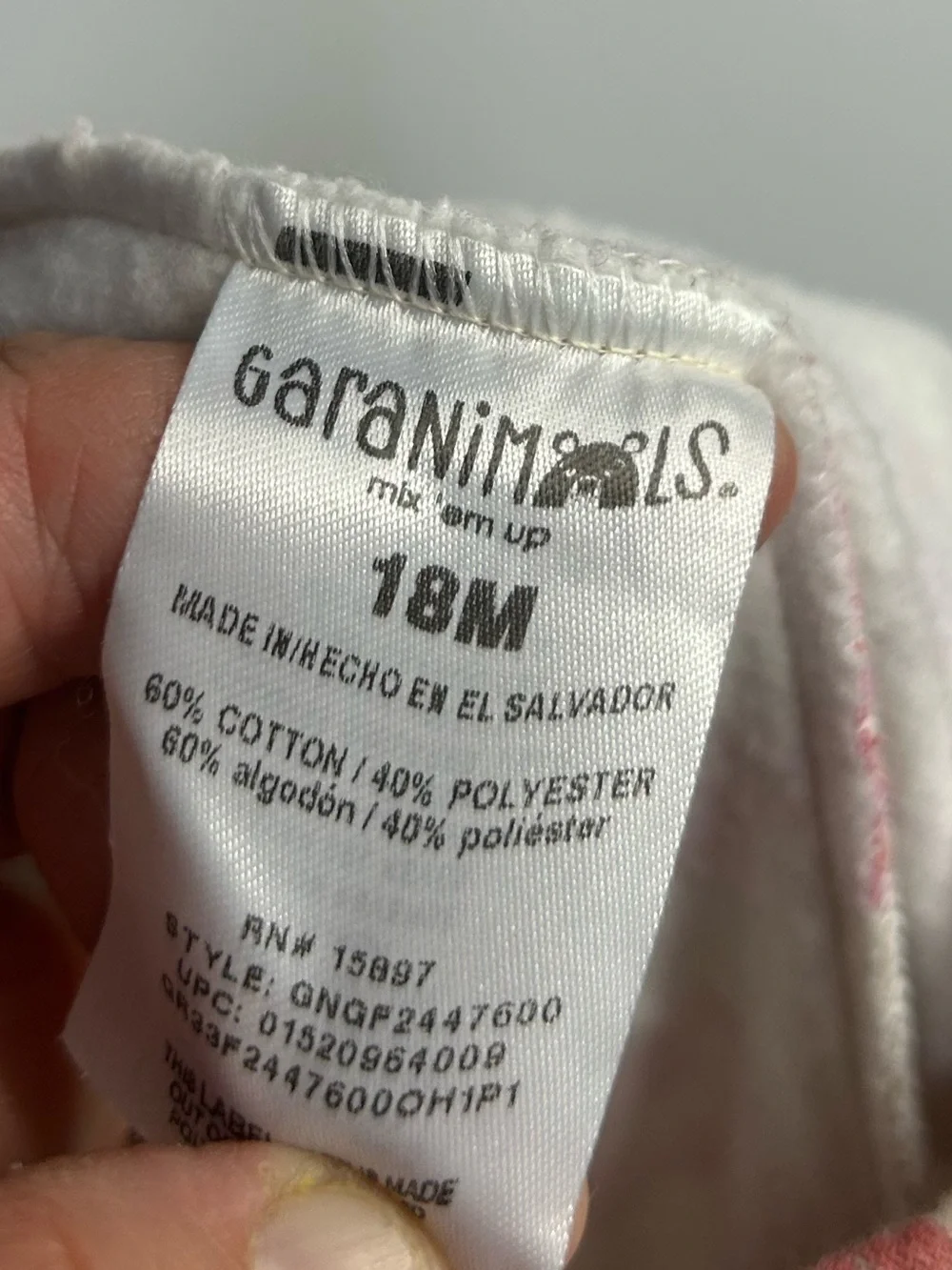 5 for $25🔥Garanimals Mushroom Print‎ Sweatshirt & Pants Set Size 12-18M